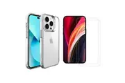 iCoverLover For iPhone 14 Pro Max Case & [2-Pack] Glass Screen Protectors Clear