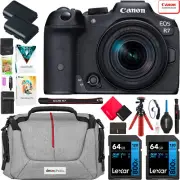 Canon EOS R7 Mirrorless Camera + 18-150mm IS STM Lens Kit + Pro Essential Bundle