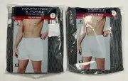Roundtree Yorke Full Cut Boxers Underwear Men 50 Big Man NEW 4-Pack Lot $60