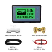 350A-500A Battery Monitor Caravan RV LCD Alarm Tester Capacity Display Lithium