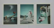 3 Tiffany & Co Postcard Christmas Holidays Greeting Cards Limited Card Set Lot