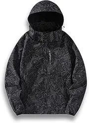 [Generic] Flolong Explore Men's Windbreaker Waterproof Tactical Casual Jacket