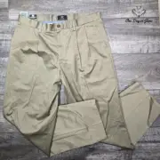 Dockers Pleated Signature Khaki Pants Size 36X32