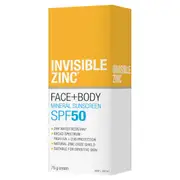 Invisible Zinc Face and Body SPF 50+ 75g