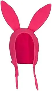 Bob's Burgers Louise Bunny Ears Hat Adult One Size Winter Warm Halloween Windproof Rabbit Long Ears Hat