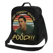 o32 Friends Show Thermal Insulated Lunch Bag Funny Joey Meme Resuable Lunch Tote for Work School Travel Storage Bento Food Box ki32