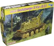 Dragon 1/35 World War II German Army SD.kfz.138/Gestzwagen 38H S.IG33/1 Gri