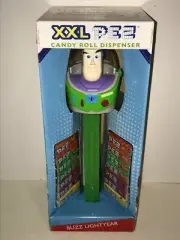 RARE Toy Story Buzz Lightyear XXL GIANT PEZ Dispenser Jumbo 12" Collectible NIB