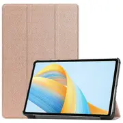 For Honor Pad V8 Tri-fold Stand Tablet Case Pu Leather Full Protective Cover With Auto Sleep / Wake