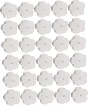 Happyyami Spa Filter Cleaning 30pcs White Flower Sponges for Hiver Removal Oil Absorbing Sponge for and Swimming Pool