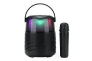 Moki Starmaker Wireless Bluetooth Karaoke Combo w Microphone & LED Speaker Set