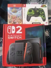 Nintendo Switch 2 Mario Kart World + Super Mario Controller