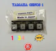 YAMAHA GENOS BUTTON SET 1234 ORIGINAL YAMAHA PART