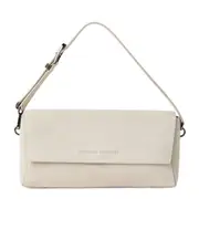 Brunello Cucinelli Softy Foldover Top Shoulder Bag One size light beige