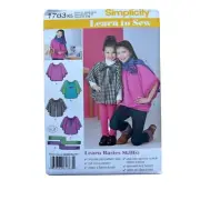 Simplicity Pattern 1763 Learn To Sew Size 7-14 Uncut