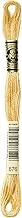 DMC 117-676 Six Stranded Cotton Embroidery Floss, Light Old Gold, 8.7-Yard