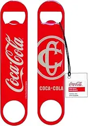 [Tablecraft] Coca-Cola Classic Logo Flat Bottle Opener, Red