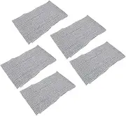 5Pcs Shower Bath Towel Soft GSkin Exfoliating Scrubber for Body Bathing Supply for Household Travel Bathroom