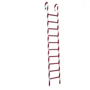 Christmas Candy Stripe Ladder 120cm