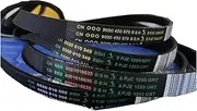 Drive Belt, Compatible for Siemens, IQ300 IQ500 IQ700 Washing Machine Washing Machine, Compatible for Bosch, 5PJE1246 Motor Motor Belt(6PJE1255)