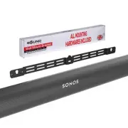 Soundbass Arc Wall Mount Bracket, Black, Compatible with Sonos Arc and Arc Ul...