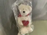Boyd's Bears "O'Howie Luvsya" 12" White Plush Bear *Brand New* Mint Tags