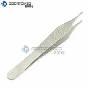 Adson serrated tips Forceps Surgical Thumb Forceps Tweezers Serrated Tip 12Cm