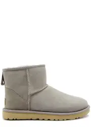 Ugg Classic Mini II Suede Boots - Grey - 9 (IT40 / UK7) 9 (IT40 / UK7)