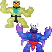 Heroes of Goo Jit Zu Goo Shifters Liquid Gold Pantaro VS Shadow Orb Scorpius Versus Pack, Two Stretchy, Squishy Goo Filled Toys with a Unique Goo Transformation., Multicolor (41407)
