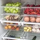 Kitchen Pull-Out Fridge Shelf Organiser Cupboard Holder Storage Box Drawer