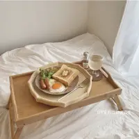 在飛比找蝦皮商城精選優惠-『DI SELECT』台灣出貨🍰ins多功能可折疊床上小餐桌