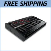 Premium 25 Key MIDI Keyboard Controller with 8 Drum Pads & Production Software