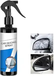 Rakiuty Snow Removal Spray,Deicer Spray for Car Windshield,Auto Windshield Deicing Spray,Windshield Spray,Ice Remover Melting Spray for Fast Removing Snow,Ice and Frost,100 ml