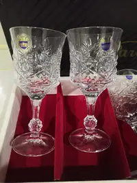 在飛比找Yahoo!奇摩拍賣優惠-日本 vintage中古ADERIA石冢硝子玻璃杯紅酒杯
