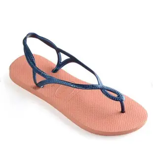 現貨/買一送一(送同款) 2 雙 850 元 HAVAIANAS LUNA  8字帶麻花涼鞋  珠光 粉色 女款