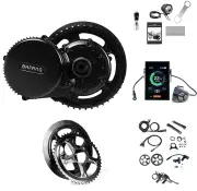 [EU DIRECT] BAFANG BBS02B 36V 500W Mid-Motor Conversion Kit Electric Bike Kits with C18 0-9 PAS Display Screen 36/42/44/