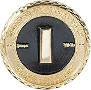 Artisan Owl USMC Second Lieutenant Rank Military Challenge Coin