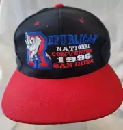 Vintage 1996 Republican National Convention Cap San Diego Snapback Hat BRAND-NEW