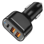 Dual USB PD Type-C Car Charger Adapter Fast Charging For Cell Phone Accessories (for: Audi)