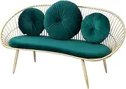 Sofas and Couches Modern Upholstered Sofa Ergonomic Leisure Sofa Chair Indoor Rest Sofa Chair Suitable for Home Living Room Sofa Chair for Living Room Corner Chair Bedroom Salon Office