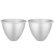 2 Pcs Doll Cake Pan Bread Tins for Baking Mold Egg Tart Molds Aluminum