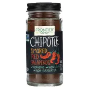 Frontier Co-op, Chipotle, Smoked Red Jalapenos, 2.15 oz (61 g)