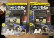 PAIR New AS SEEN ON TV Ever Brite Motion-Activated Solar Power LED Light