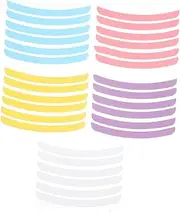 MUSISALY Eyelash Perm Pads 15 Sets Silicone Pads Safe for for Professional Home