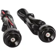 CYCLE VISIONS 2040-1188 CV-4540B Lucifer Lights Lucifer Light - Black/Red