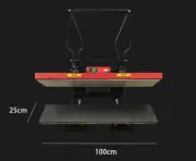 HIGH PRESSURE HEAT PRESS 25x100cm for bar runner mat , lanyard, sublimation ink