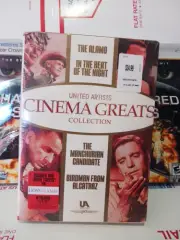 CINEMA GREATS COLLECTION THE ALAMO HEAT OF THE NIGHT MANCHURIAN DVD BRAND NEW