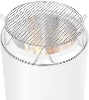 Fire Pit Accessory Kit for Solo Stove Bonfire 19.5'' Fire Pit, Stainless Steel Fire Pit Stand and Grill Cooking Grate with Handle, Round Cooking Grill Grate for Outdoor BBQ Campfire Picnic Party