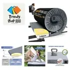 Memory Foam Camping Mattress Pad, CertiPUR- Sleeping Mat, Portable Roll Up Ma...