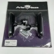 NEW Arlen Ness Mini Oval Black Mirrors Set 13-110 For Harley Davidson Left Right